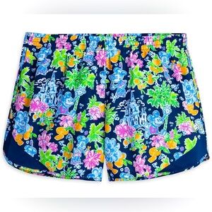 Like-new! Navy Lilly Loves Disney Luxletic Shorts size Medium